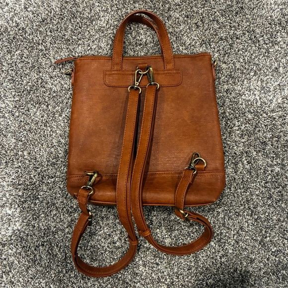 Antik Kraft Brown Backpack - Picture 2 of 4
